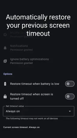 KeepScreenOn 4th screenshot